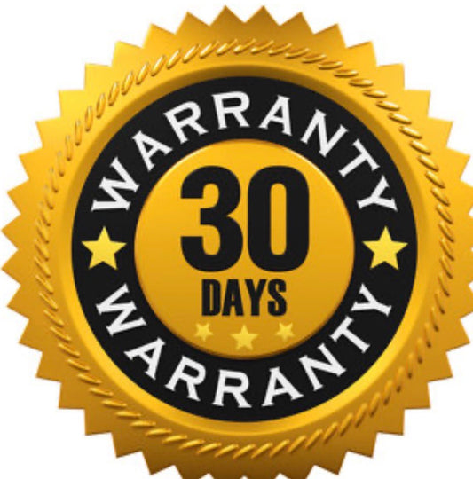30 Day Warranty